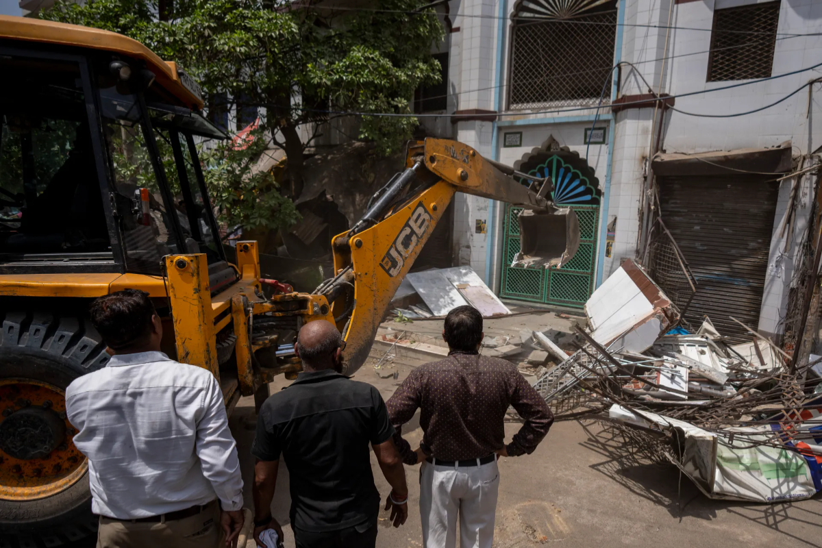 Muslim places of worship are being demolished in India
