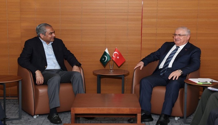 Mohsin Naqvi meets Turkiye’s Defense Minister Guler in Istanbul
