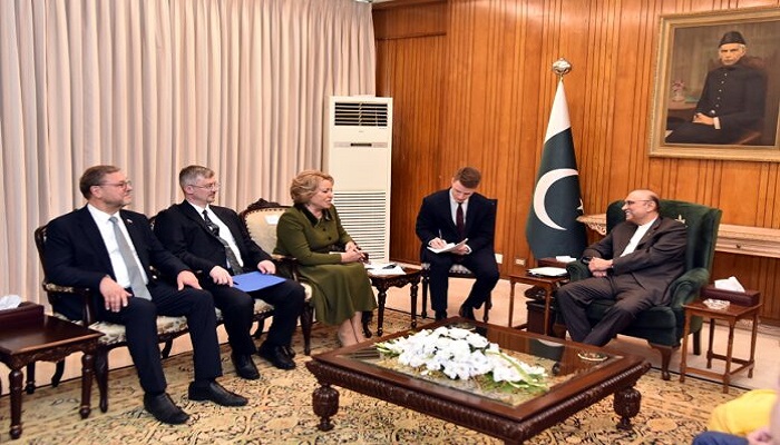 President Zardari calls for expanding Pak-Russian cooperation