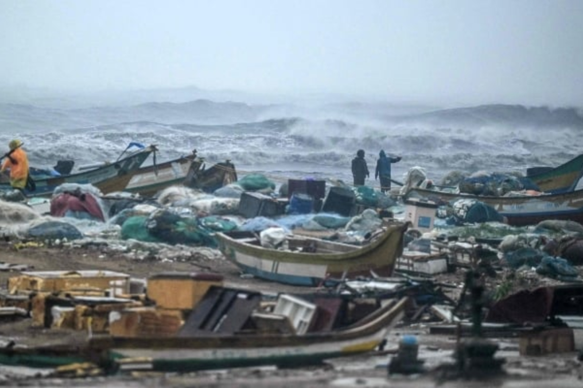 Three dead as Cyclone Fengal strikes South India