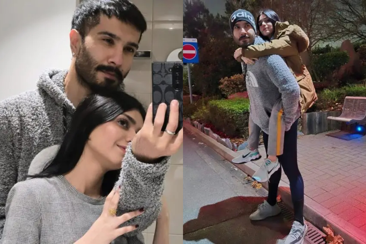 Feroze Khan faces backlash over romantic picture with wife