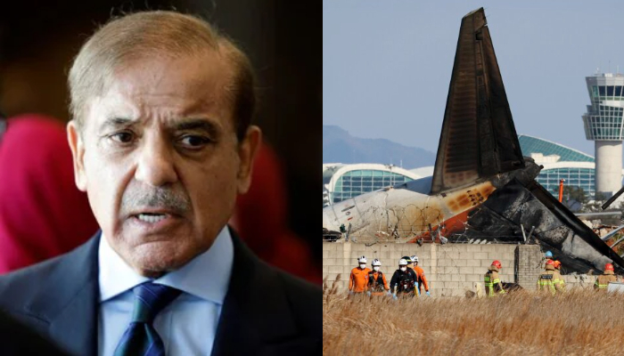 PM Shehbaz Sharif expresses grief over South Korea plane crash