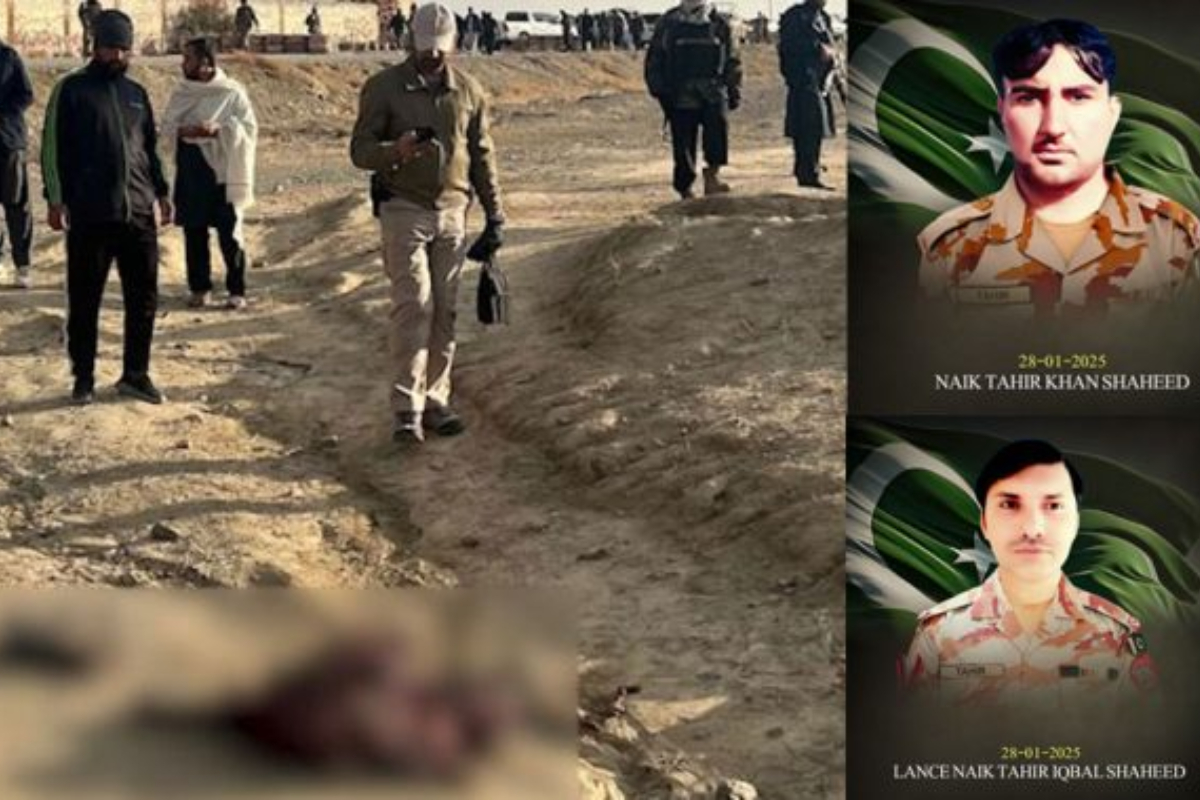 Security forces repel attack in Balochistan, 5 terrorist killed, two soldiers martyred