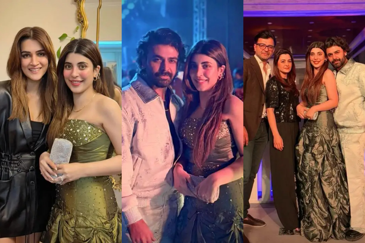 Urwa Hocane and Farhan Saeed ring in the New Year 2025 with ‘RFAK’ and ‘Kriti Sanon’