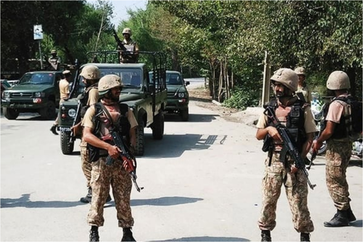 Security forces killed eight terrorists trying to infiltrate through Pak-Afghan border