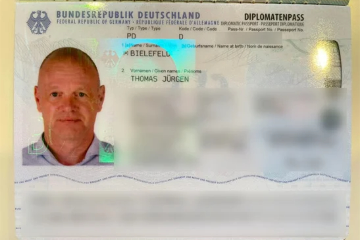 German Diplomat found dead in his apartment