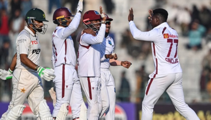 West Indies beat Pakistan by 120 runs to level series