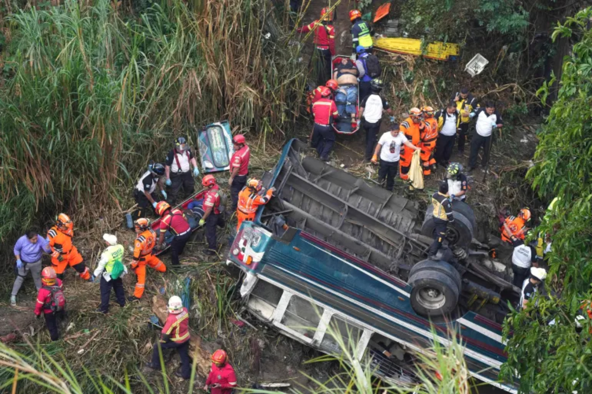 At least 51 killed in tragic bus crash in Guatemala