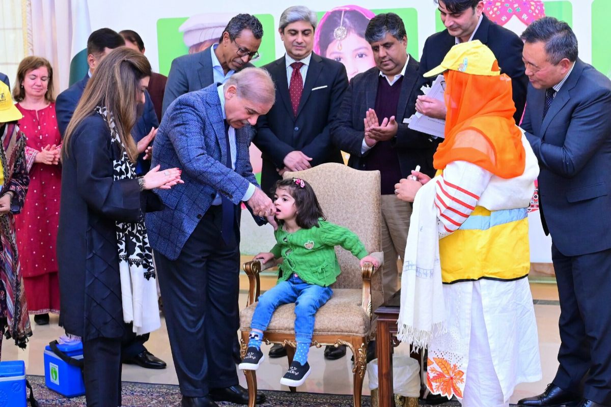 PM Shehbaz Sharif Inaugurates 2025 Anti-Polio Campaign