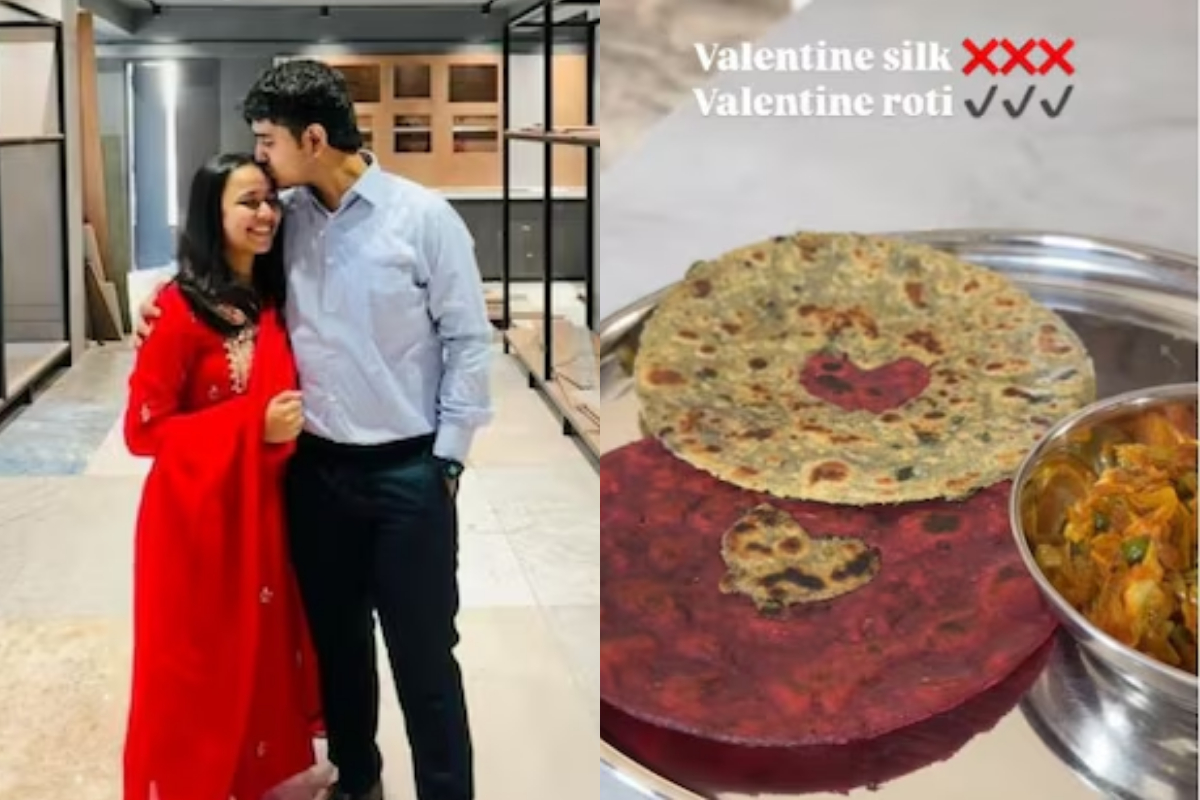 Viral Valentine’s Paratha: Wife’s sweet gesture wins hearts online