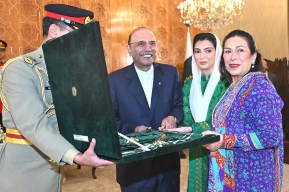 President Asif Zardari confers civil awards upon 69 recipients