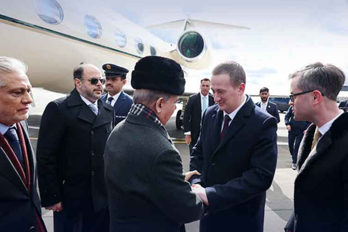 PM Shehbaz Sharif reaches Belarus on official visit