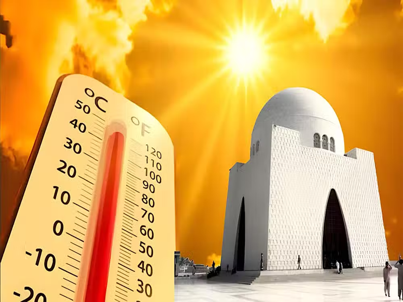 No rain expected as Karachi endures a hot, humid day