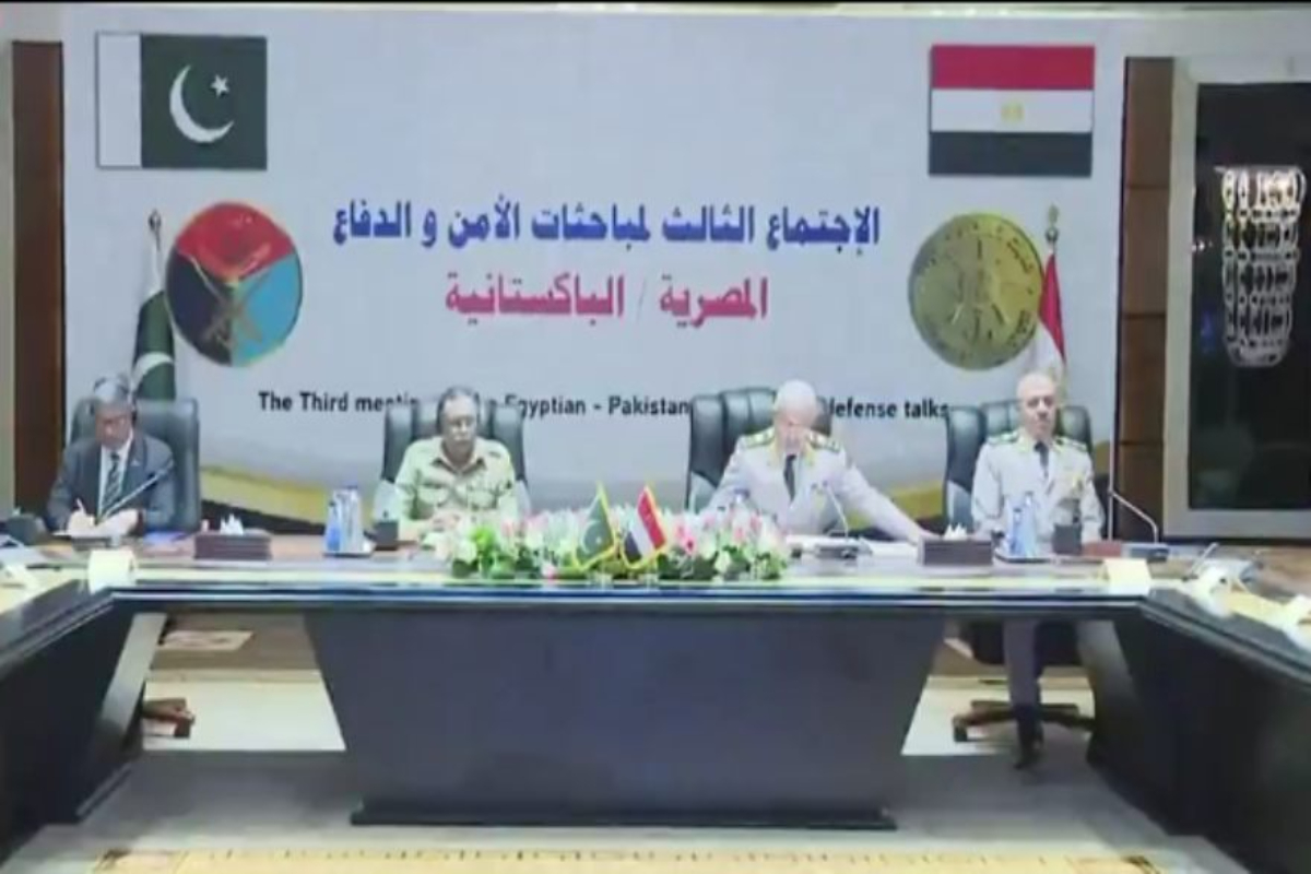 CJCSC General Sahir Shamshad Strengthens Military Ties During Egypt Visit
