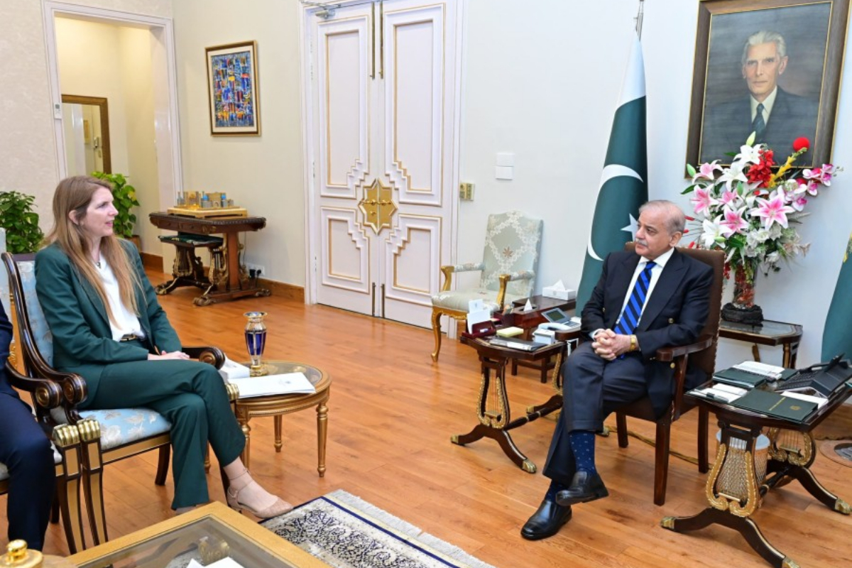 Pakistan open to meaningful talks with India, PM informs British high commissioner