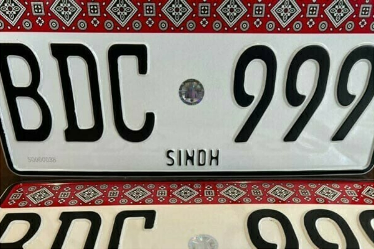 Sindh excise faces Hurdles over Ajrak-themed number plates