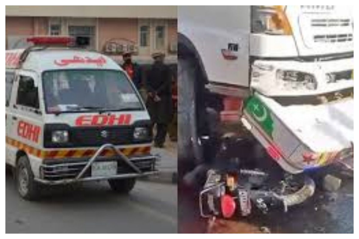 Motorcyclist dies in Manghopir tanker collision