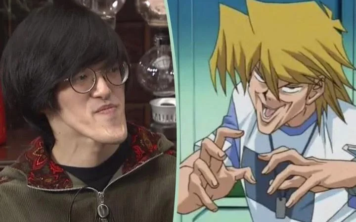 Japanese youtuber gone viral for his exceptional long and pointed chin