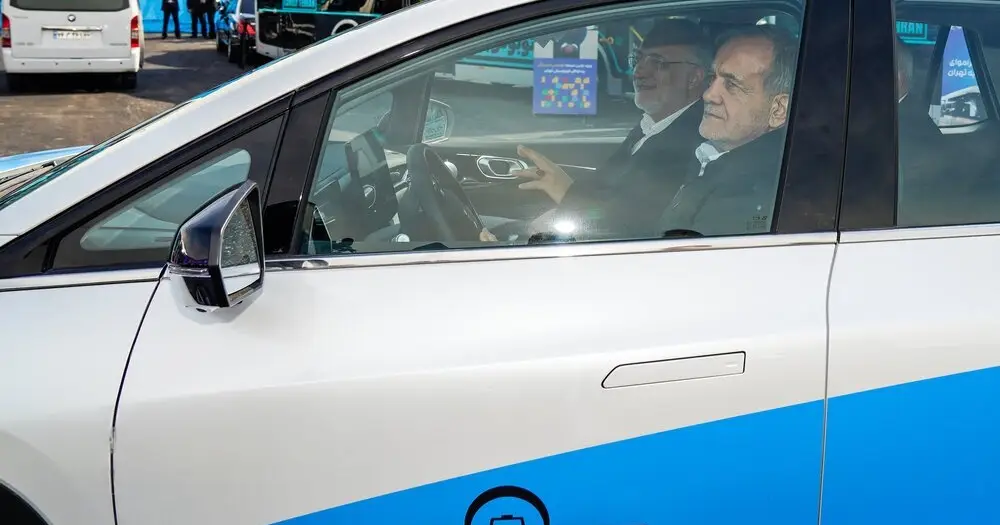 Iranian president opts for taxi contaminated fuel disables motorcade