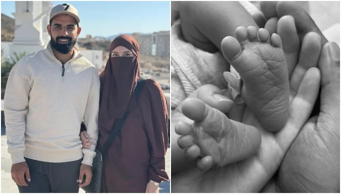 Shadab Khan blessed with baby girl, Shares joy with fans
