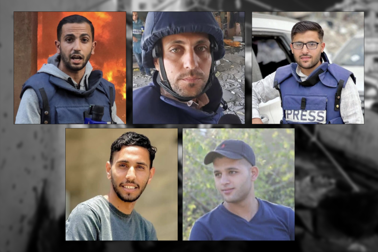 Gaza mourns journalists killed by Israeli forces
