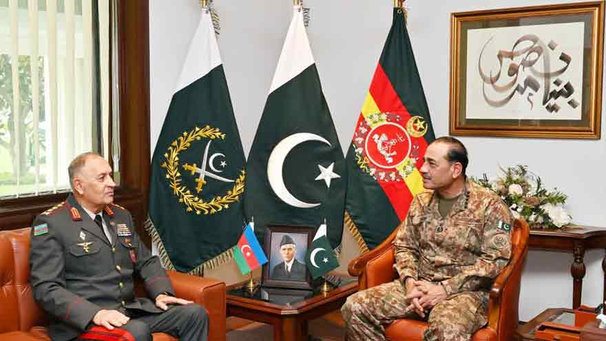 Pakistan, Azerbaijan deepen military ties, as COAS hold key meeting