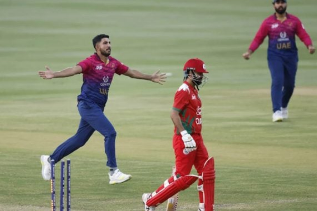 UAE won match against Oman by 42 runs in Asia Cup clash