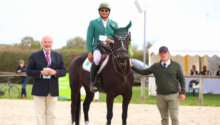 Pakistani equestrian Usman Khan secures 2026 Asian Games spot
