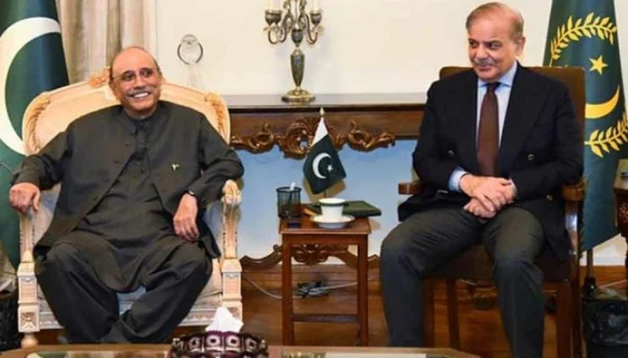 PM Shehbaz and President Zardari discuss possible political changes in AJK