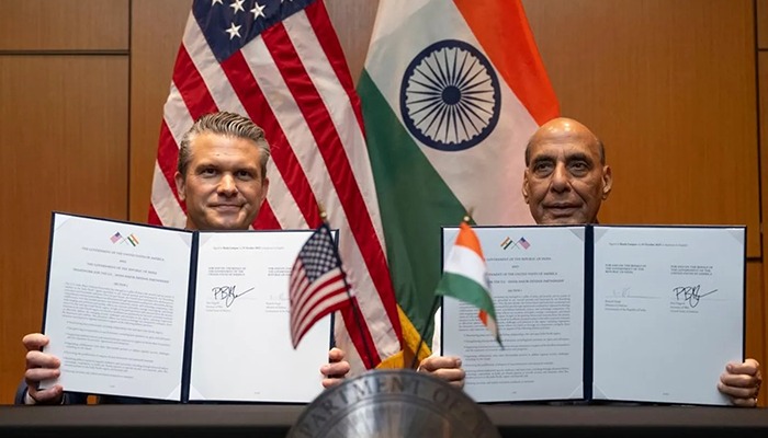 US and India sign 10-year defence pact under new strategic framework