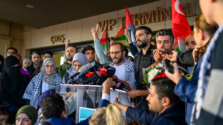 Gaza flotilla activists allege mistreatment in Israeli detention.