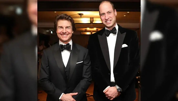Tom Cruise sends heartfelt message to Prince William