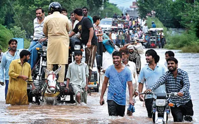 Sialkot shuts down after record rainfall