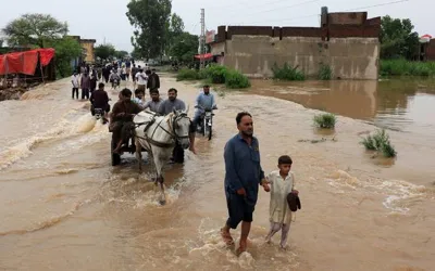 Flood devastation in Punjab: Villages submerged, Millions displaced, 7 dead