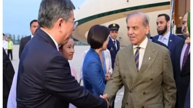 PM Shahbaz Sharif arrives in China for SCO summit