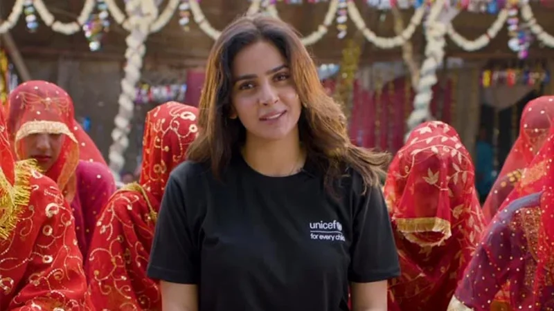 UNICEFF and Saba Qamar