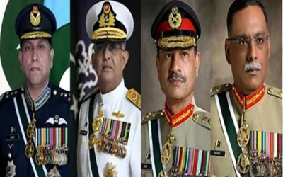 Field Marshal, CJCSC, Naval and Air chiefs extend Eid ul Azha greetings
