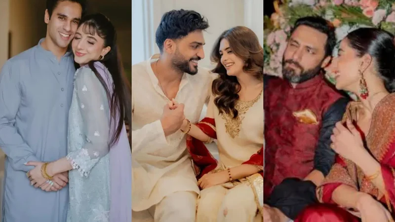 Eid ul Adha 2025: Watch how Pakistani new Celebrity couples Celebrated
