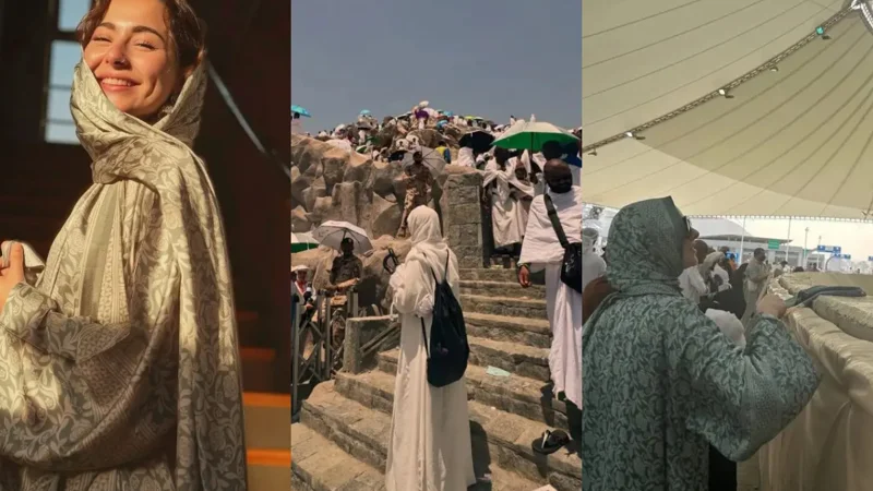 Hania Aamir’s soulful Journey: Shares heartfelt moments from Hajj 2025