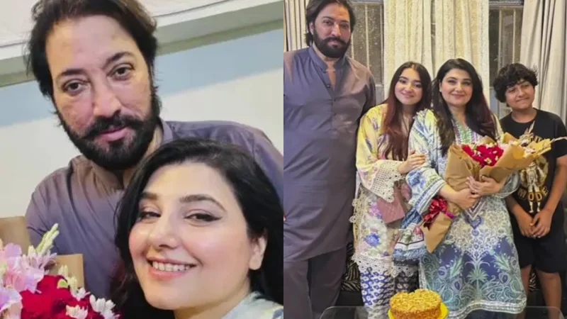 Javeria Saud receives adorable late night birthday surprise from family