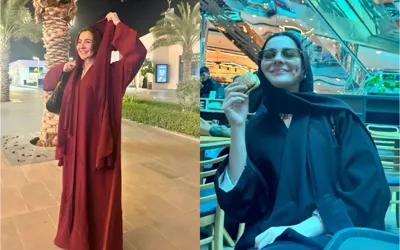 After performing Hajj, Hania Aamir travels through Saudi Arabia