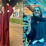After performing Hajj, Hania Aamir travels through Saudi Arabia