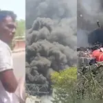 Indian Plane Crash: Male passenger jumps from emergency exit and survives miraculously