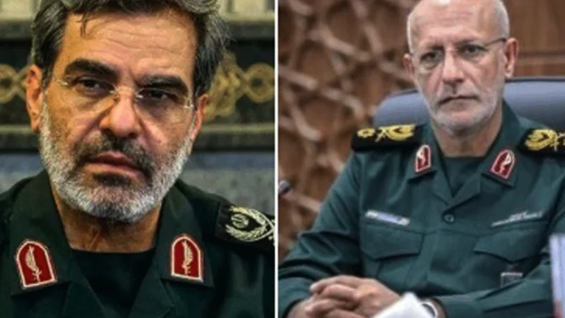 Two Iranian generals killed in Israeli airstrikes