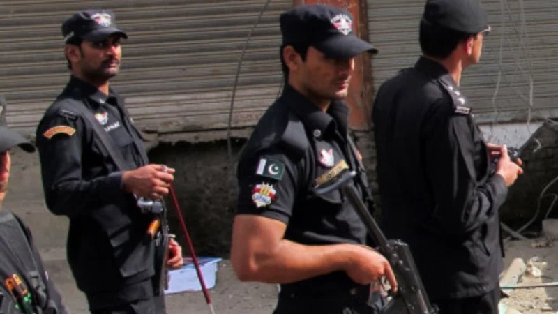 Two policemen martyred in Swabi firing incident