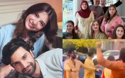 Ahad Raza Mir & Dananeer Mobeen spark buzz with wedding appearance together