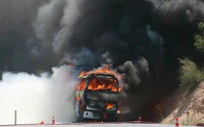 Tragic bus fire claims five lives near Quetta’s Western Bypass