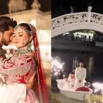 Rebecca Khan Nikkah: Hussain Tareen’s dramatic boat entry at Nikah makes internet crazy