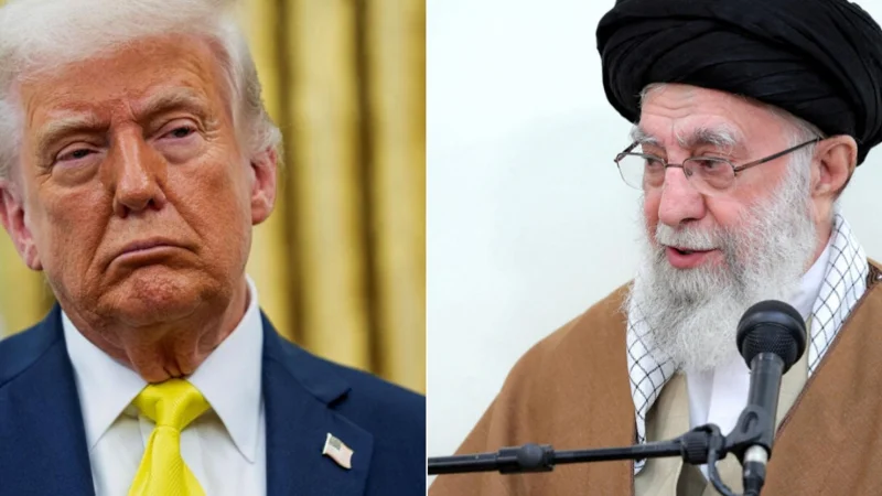 Trump says he saved Iran’s Supreme Leader from death