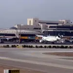 Loader vehicle crashes into parked cargo plane at Karachi Airport